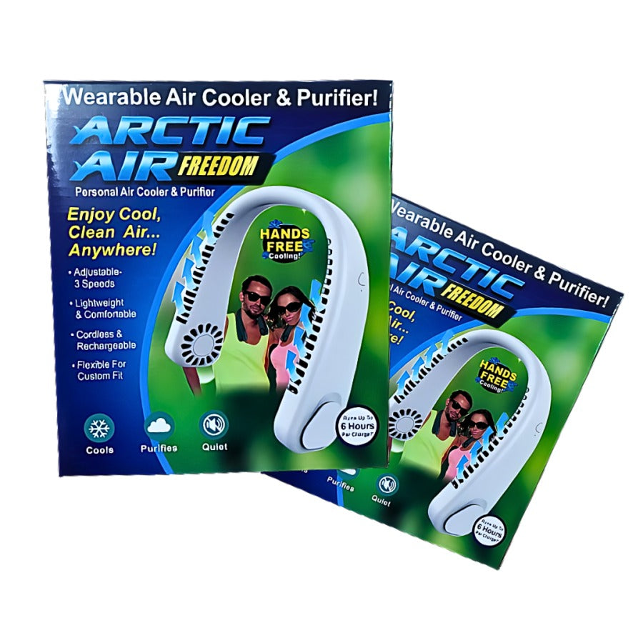 Arctic Air Freedom Wearable Neck Fan & Air Purifier