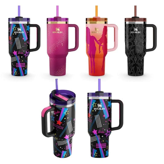 Stanley x Barbie H2.0 FlowState Tumbler – Star Pink (1.18L)