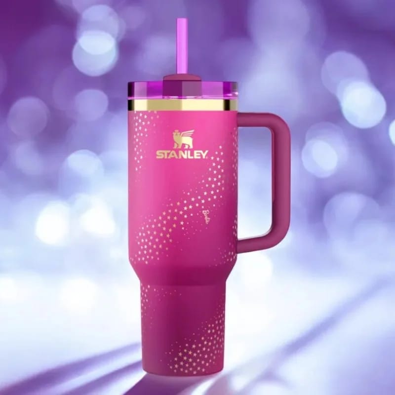 Stanley x Barbie H2.0 FlowState Tumbler – Star Pink (1.18L)