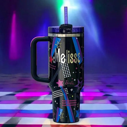 Stanley x Barbie H2.0 FlowState Tumbler – Star Pink (1.18L)
