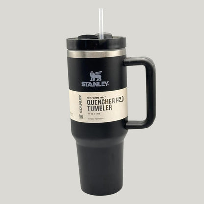 Black Stanley 40oz Stainless Steel Tumbler – Vacuum Insulated