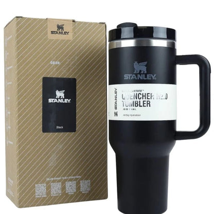 Black Stanley 40oz Stainless Steel Tumbler – Vacuum Insulated