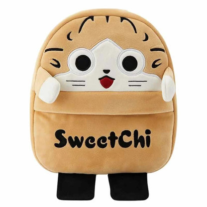 Sweetchi Character Plush Backpack – Cute Stuffed Bag for Girls