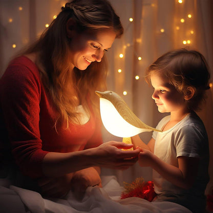 Bird Cordless Table Lamp – 3-Color Touch Dimmer