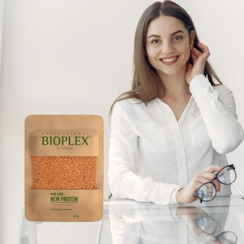 Bioplex Hair Protein Treatment 100g No Damage Formula for Bleaching and Coloring with Protein Balls