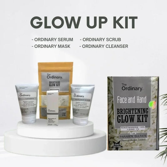 The Ordinary Brightening Glow Kit – Face & Hand Skincare Set