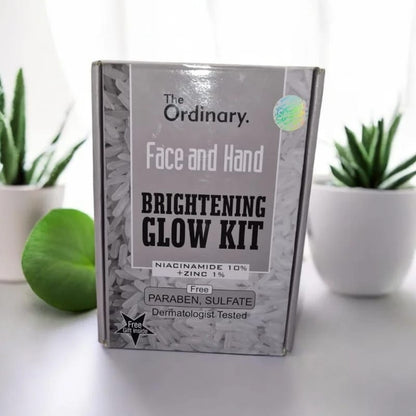 The Ordinary Brightening Glow Kit – Face & Hand Skincare Set