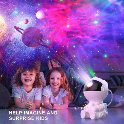 Mini Astronaut Galaxy Projector – Star & Nebula Night Light
