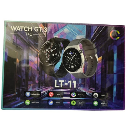 LT-11 GT 3 Smart Watch – 1.3" Fitness & Heart Rate Tracker