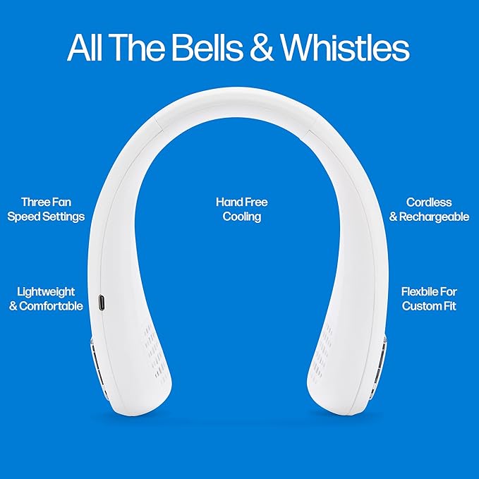 Arctic Air Freedom Wearable Neck Fan & Air Purifier