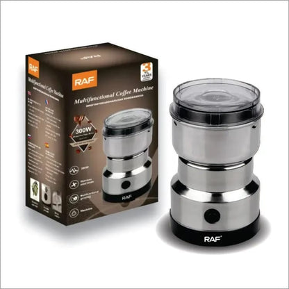 RAF Electric Spice & Coffee Grinder – 300W Stainless Steel Dry Mill