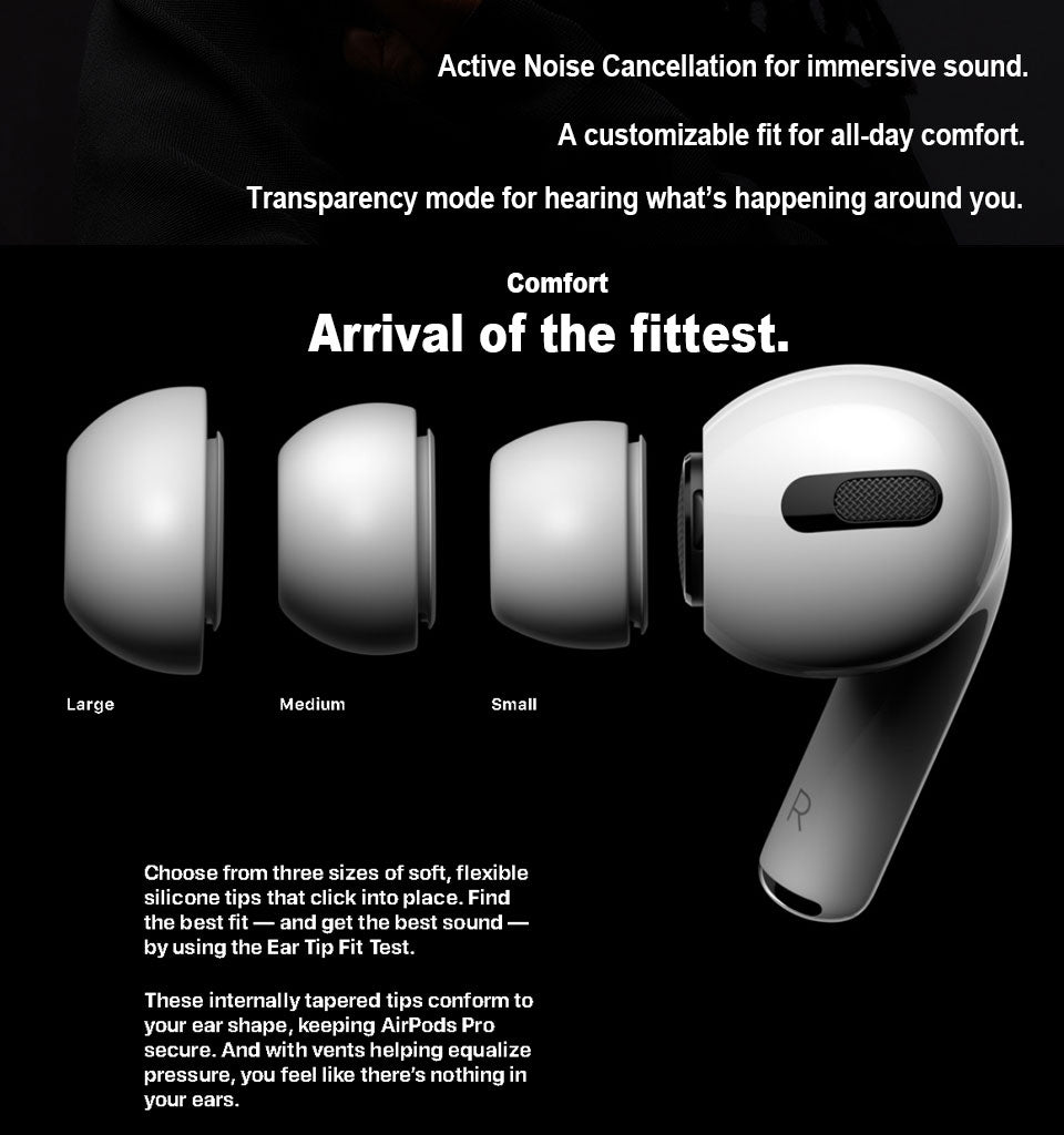 AirPods Pro 2 – Wireless Earbuds with Active Noise Cancellation (ANC)