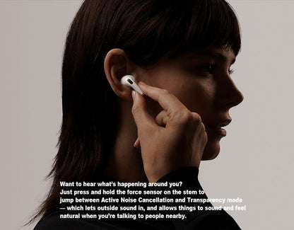 AirPods Pro 2 – Wireless Earbuds with Active Noise Cancellation (ANC)