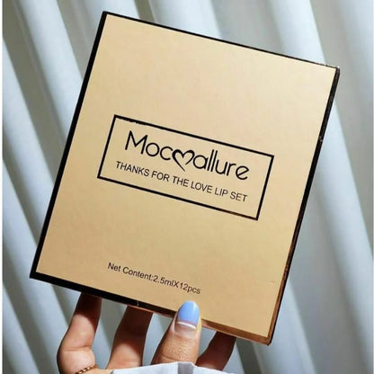 Mocallure 12-Piece Matte Liquid Lipstick Set