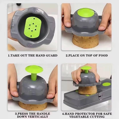 14-in-1 Vegetable Chopper – Multifunctional Mandoline Slicer