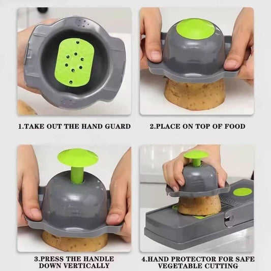 14-in-1 Vegetable Chopper – Multifunctional Mandoline Slicer