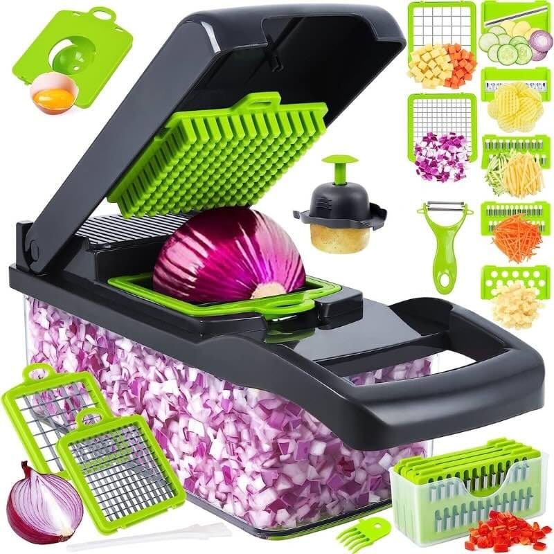 14-in-1 Vegetable Chopper – Multifunctional Mandoline Slicer