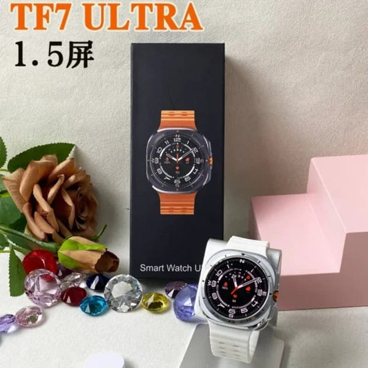 TF7 Ultra Smart Watch – AMOLED Display & Metal Body