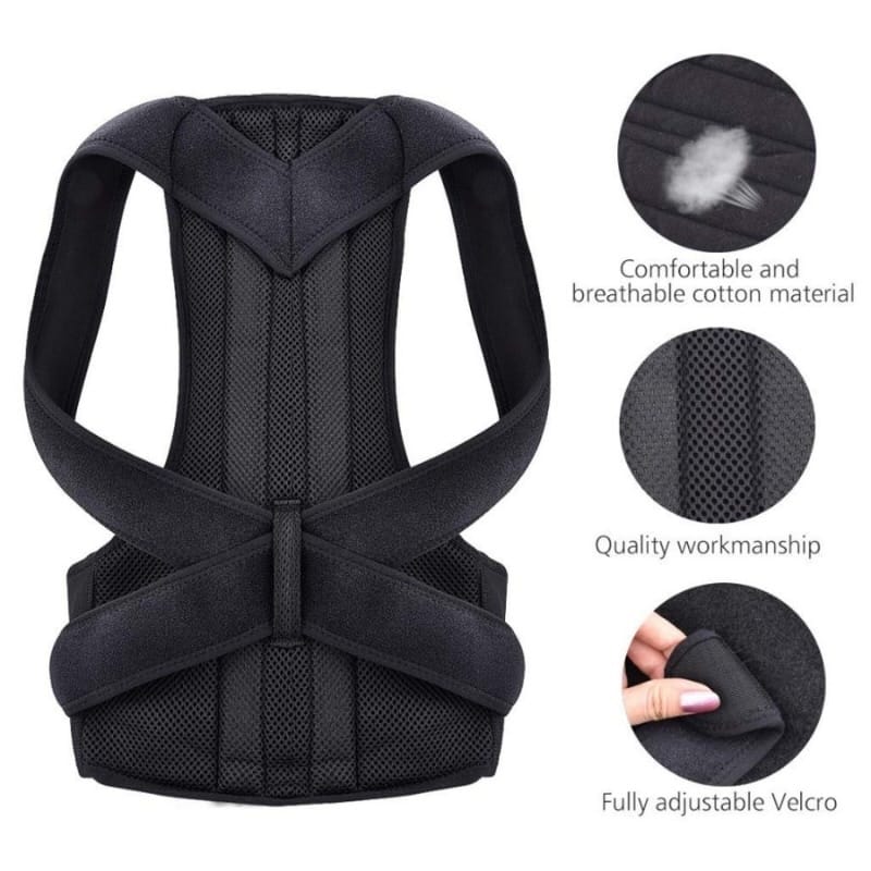 Professional Posture Corrector – Adjustable Spine & Lumbar Support