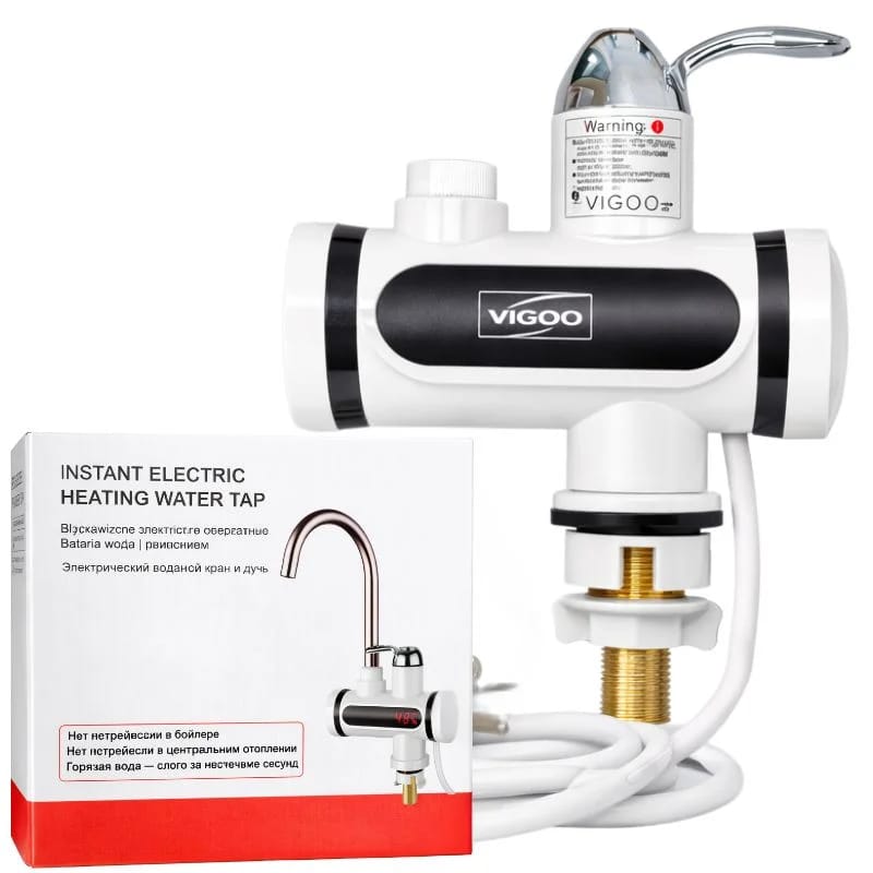 Instant Electric Heating Faucet – Digital Temperature Display