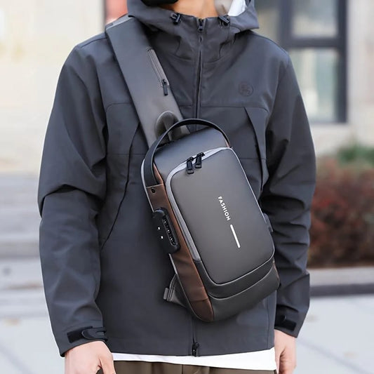 Anti-Theft Crossbody Bag – USB Charging Edition