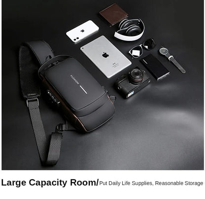 Anti-Theft Crossbody Bag – USB Charging Edition