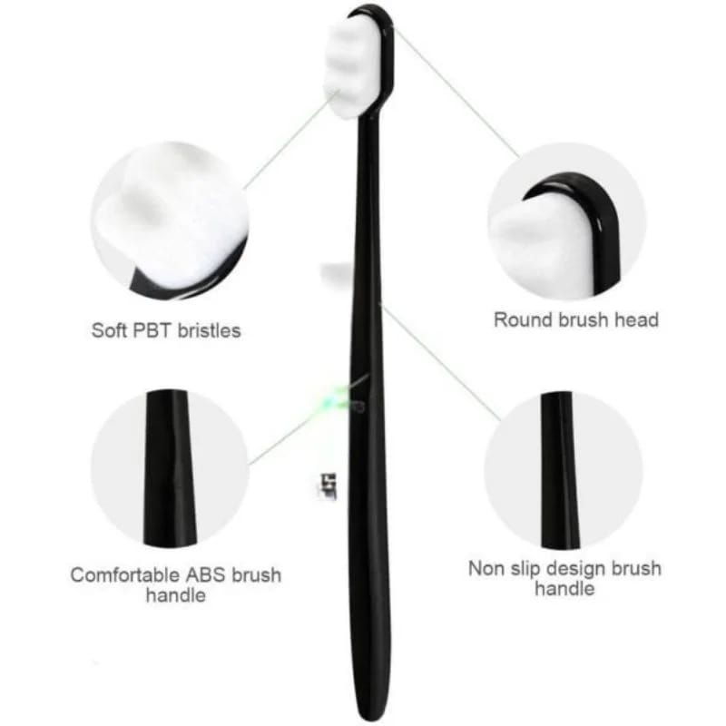 Nano Toothbrush with Travel Case – Ultra Soft Bristles
