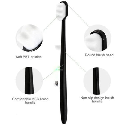 Nano Toothbrush with Travel Case – Ultra Soft Bristles