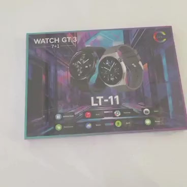 LT-11 GT 3 Smart Watch – 1.3" Fitness & Heart Rate Tracker
