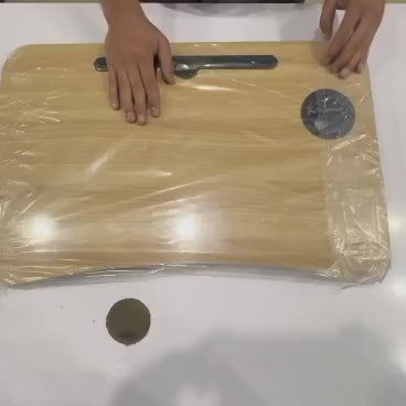 Foldable Laptop Table – Multi-Purpose Bed Desk with Cup Holder